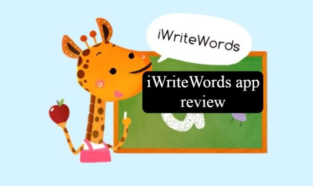 iWriteWords app review