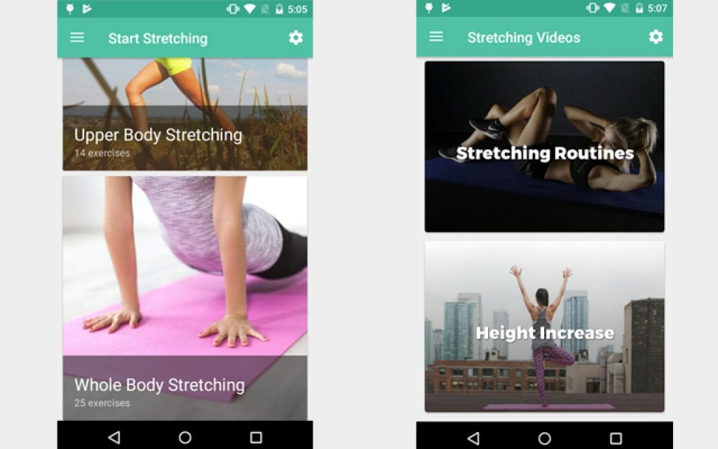 free stretching apps