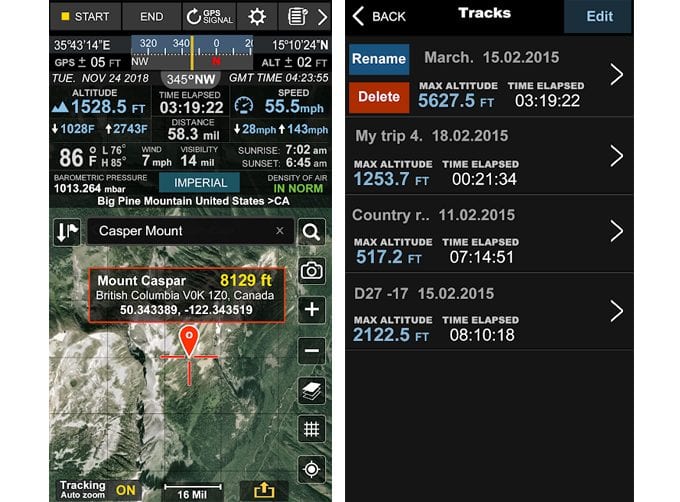 7 Best Altimeter elevation apps for Android & iOS Free apps for