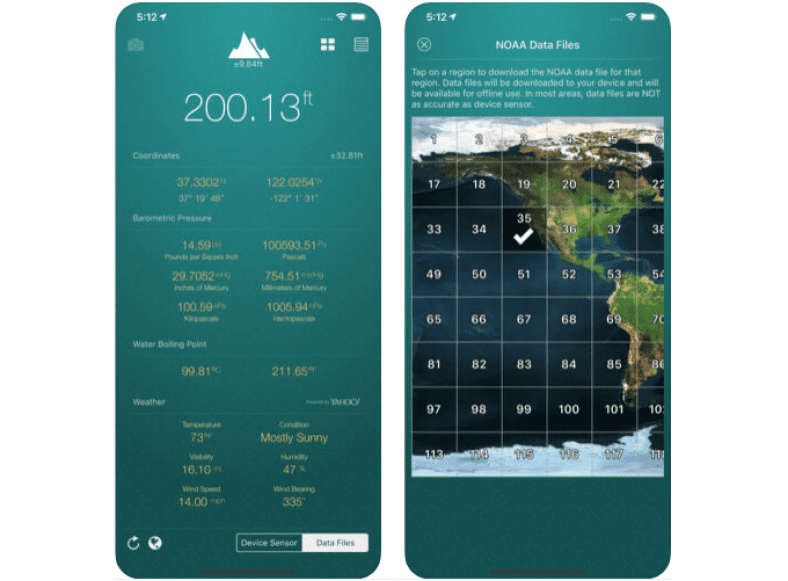 7 Best Altimeter elevation apps for Android & iOS Free apps for
