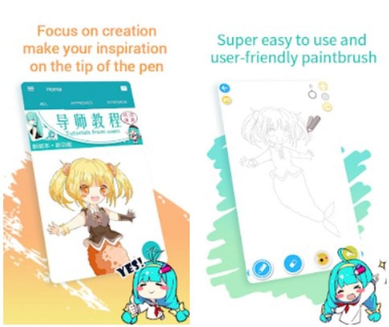 10 Free anime drawing apps for Android & iOS