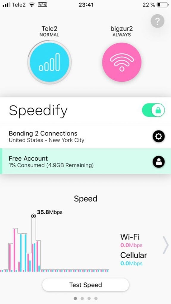Speedify Bonding VPN