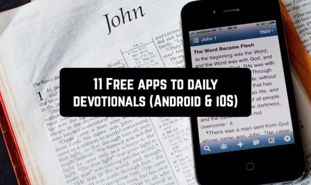 11 Free apps to daily devotionals (Android & iOS)