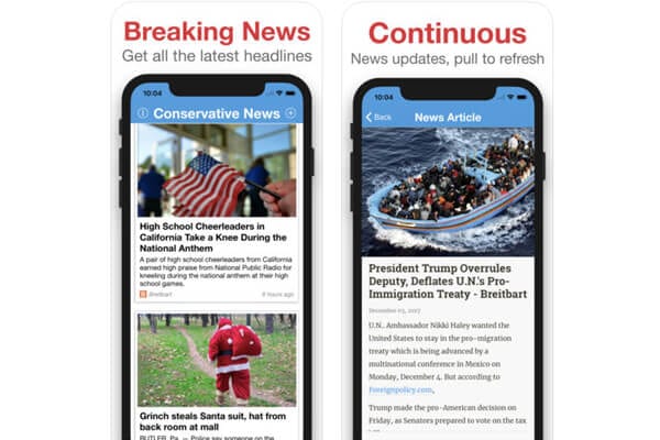 conservative news ios