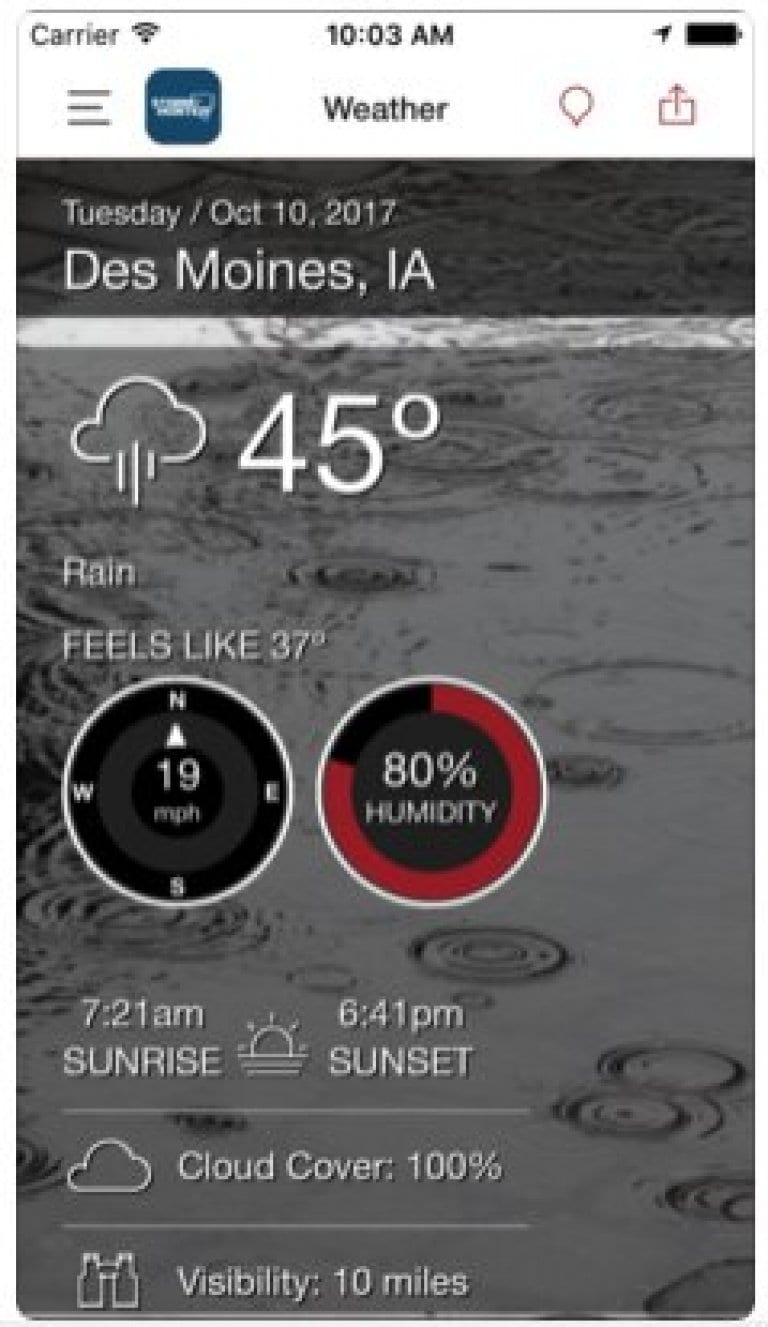 13 Best Severe Weather Alert apps 2019 Free apps for Android and iOS