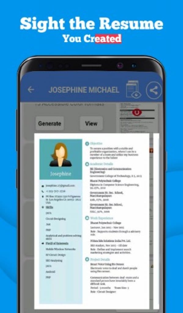 8 best resume apps free download + bonus | Free apps for Android and iOS