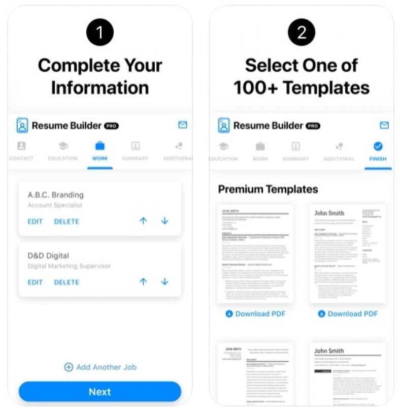 20+ Resume Templates to Get Any Job in (Free)
