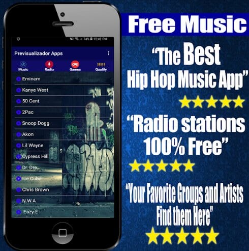 hip hop mp3 music free download app for android