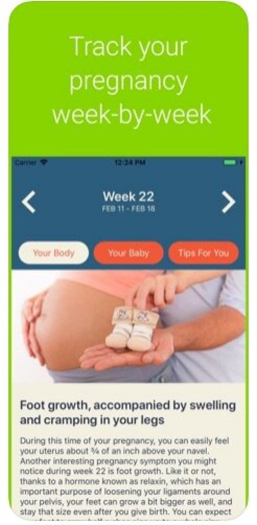 best pregnancy nutrition tracker app