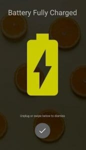 Full Battery Charge Alarm