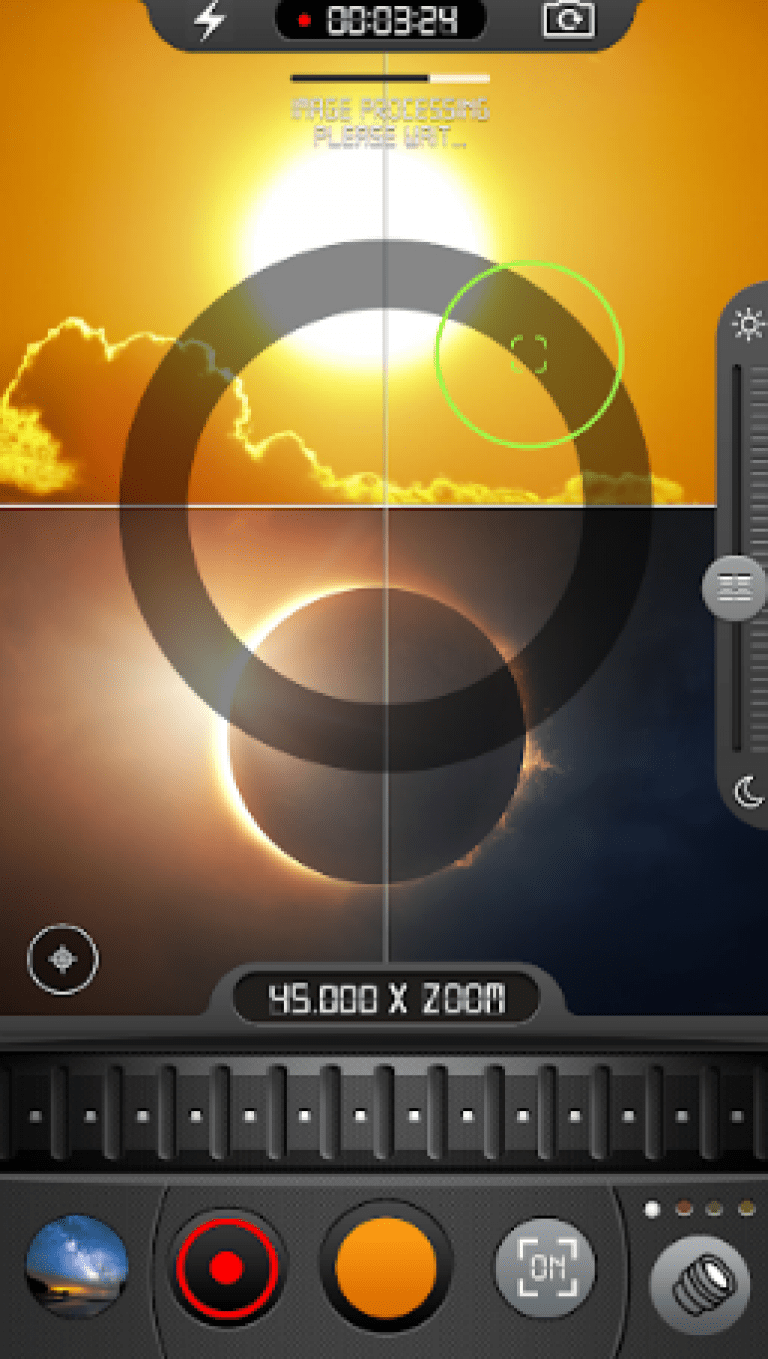 Telescope 45x HQ Img.Proc. Zoom Photo and Video Free apps for Android