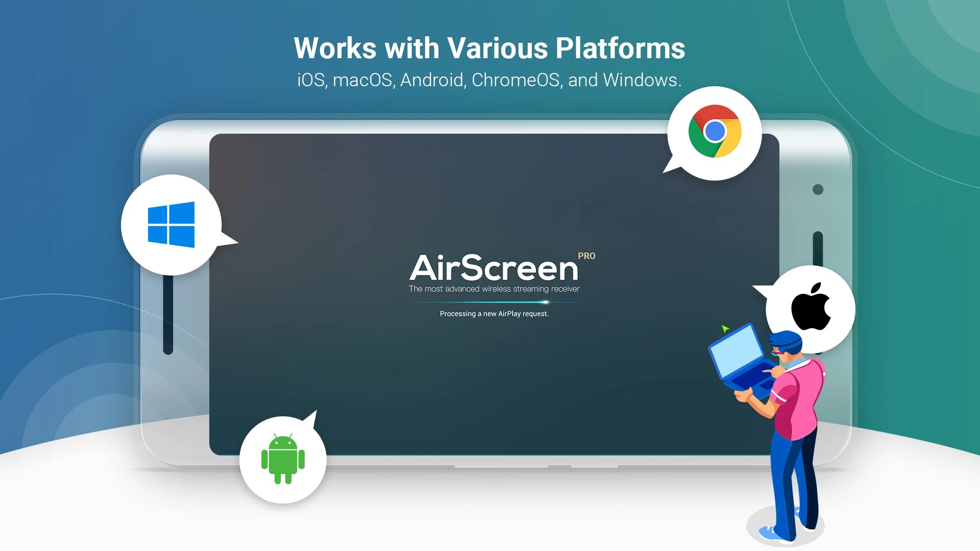 AirScreen - AirPlay & Cast4