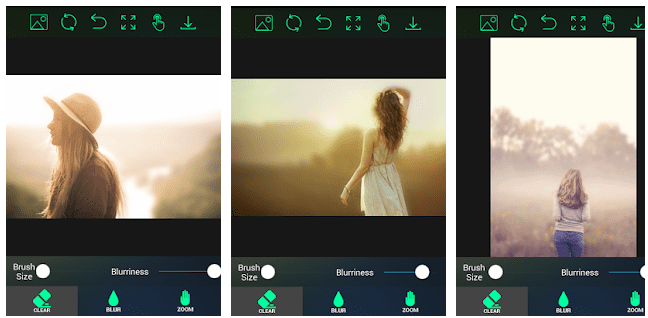 free photo editor app to blur background