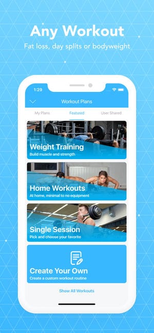 JEFIT Workout Planner Gym Log screen 2 | Free apps for ...