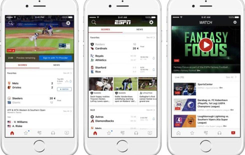 espnscreen Free apps for Android and iOS