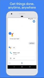 google assistant screen