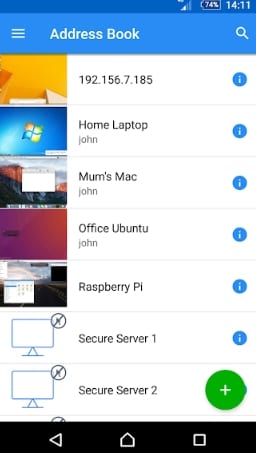 vnc viewer screen | Free apps for Android and iOS