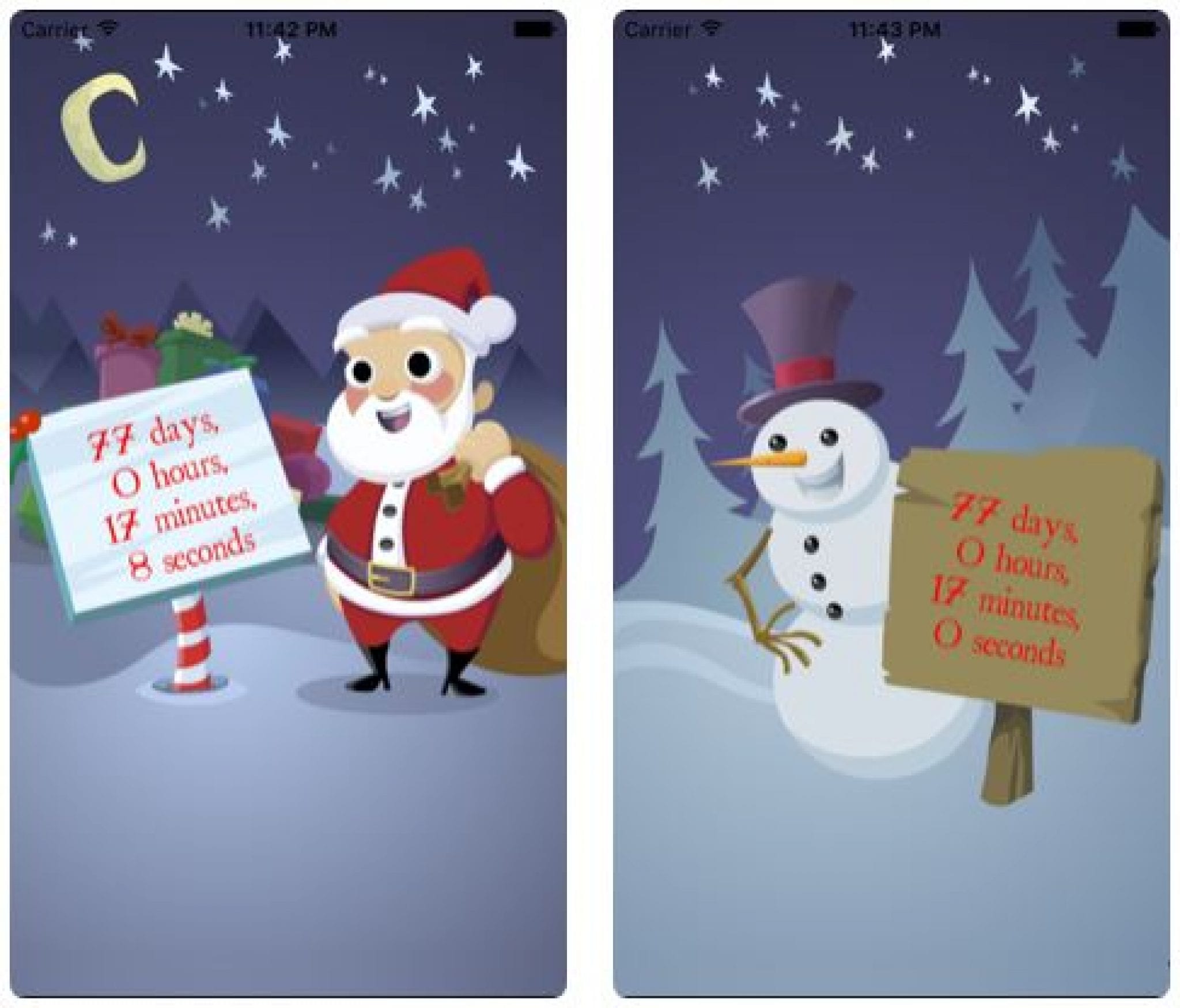 11 Best Christmas countdown apps for Android & iOS Free apps for