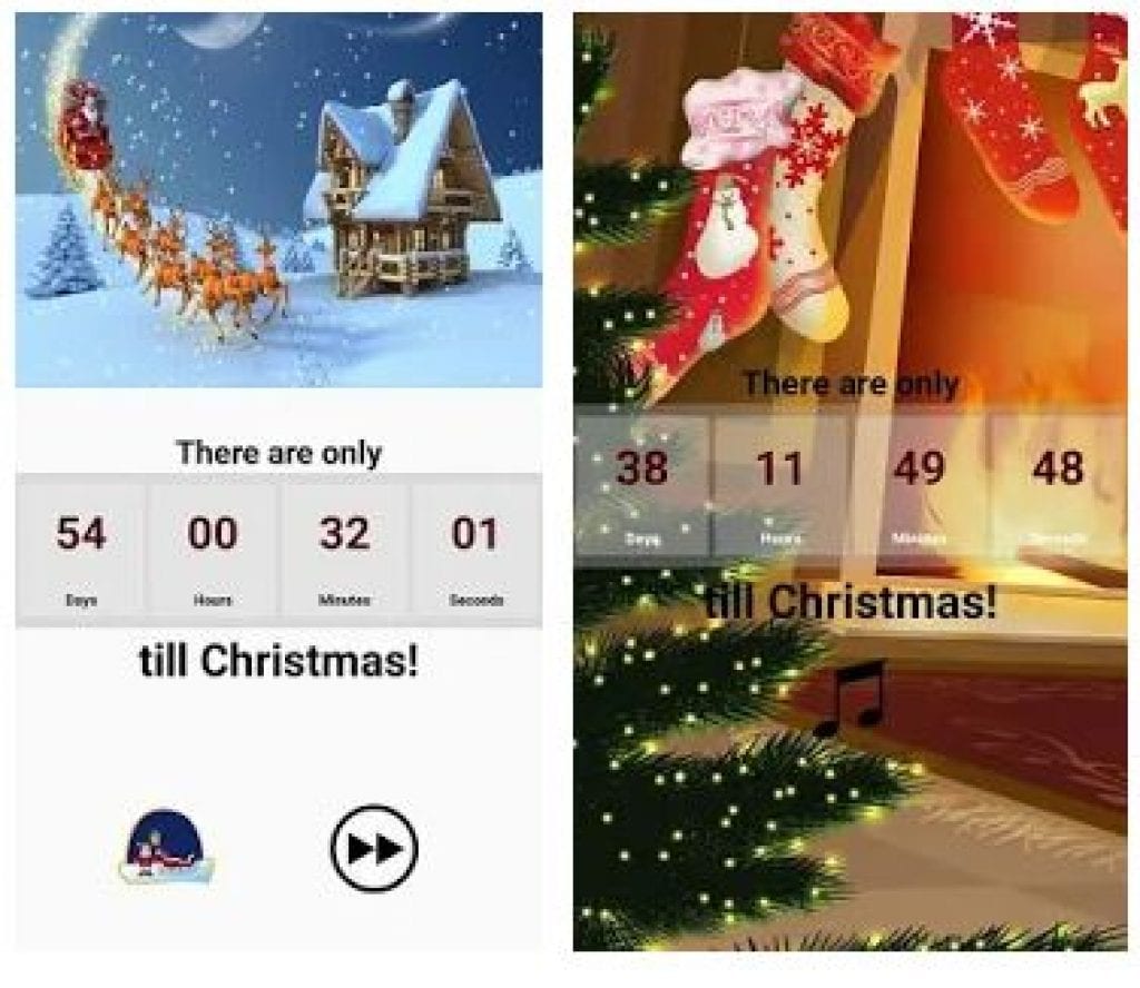 christmas day countdown app