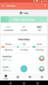 MyPlate Calorie Tracker