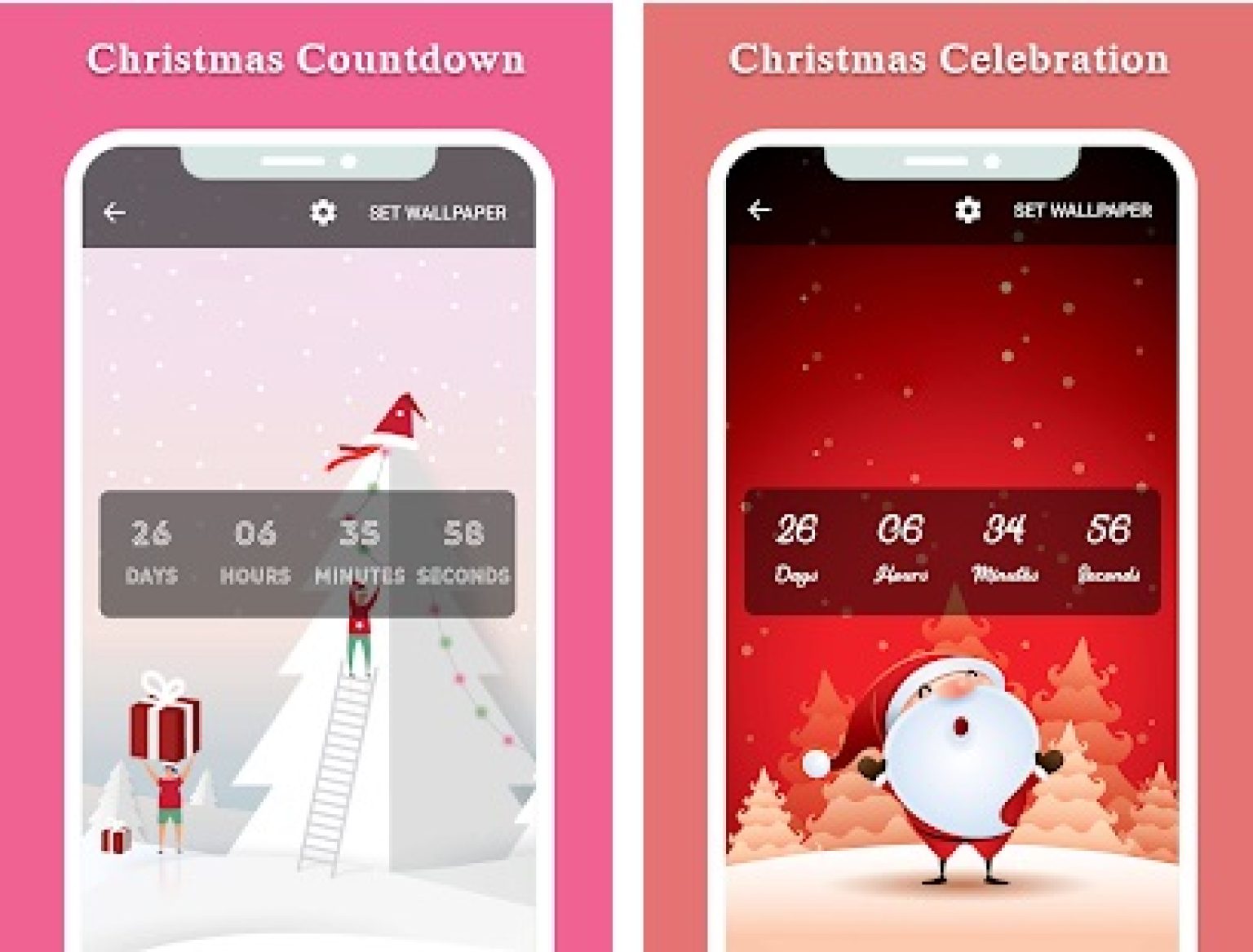 christmas day countdown app