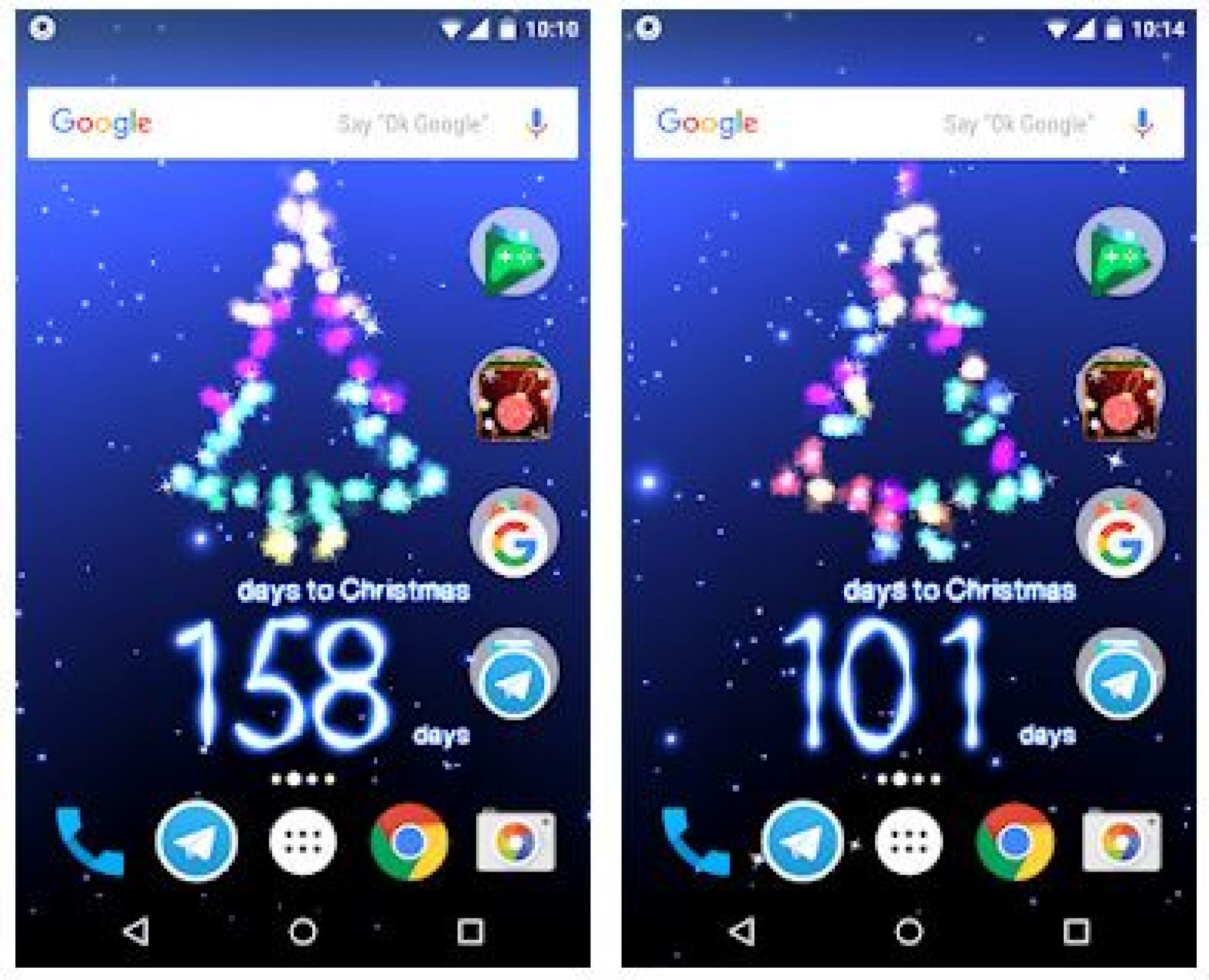 christmas day countdown app