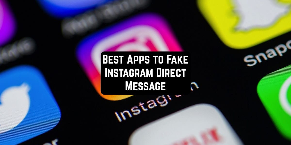 Instagram download app fake chat Fake Instagram