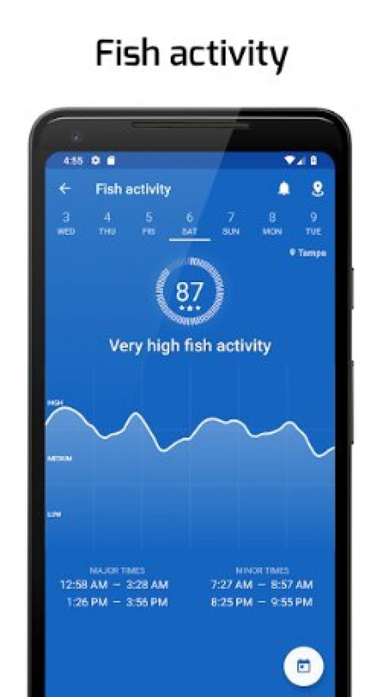 tide graph app android