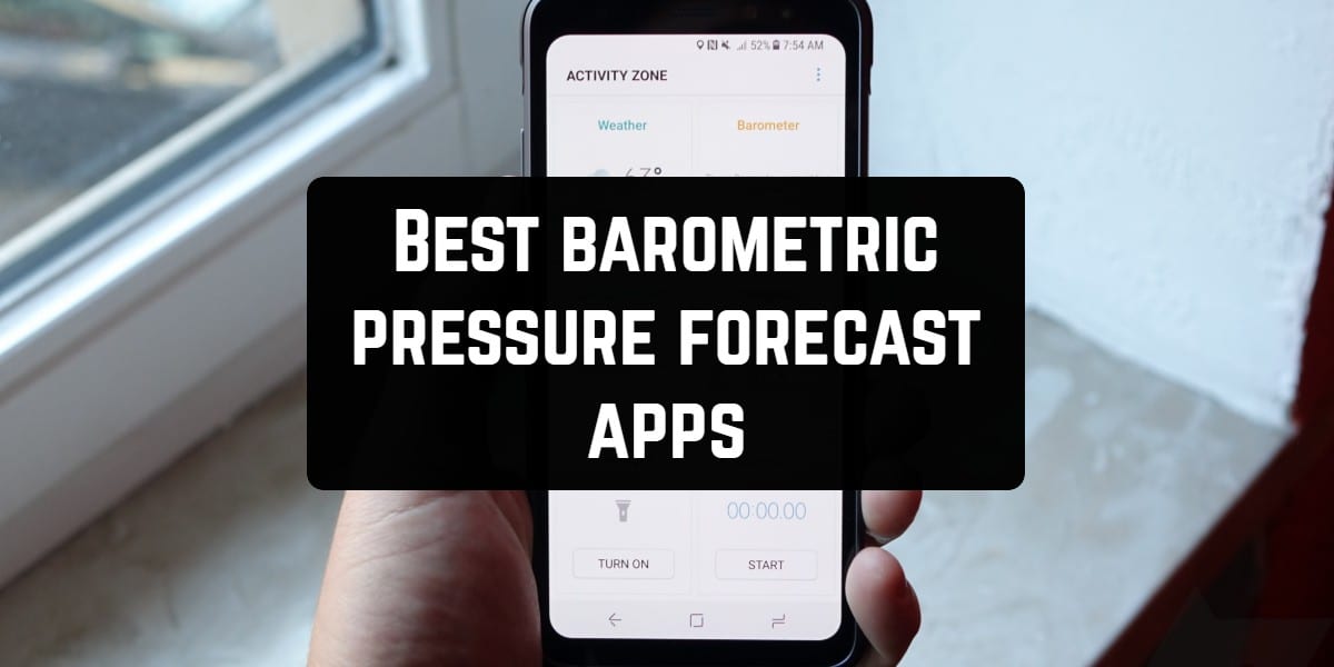 Barometric Pressure Trend Chart