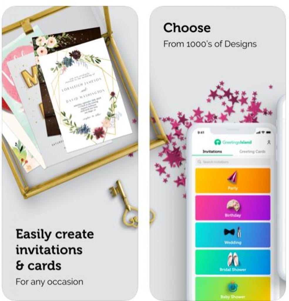 11 Free apps to make birthday invitations (Android & iOS