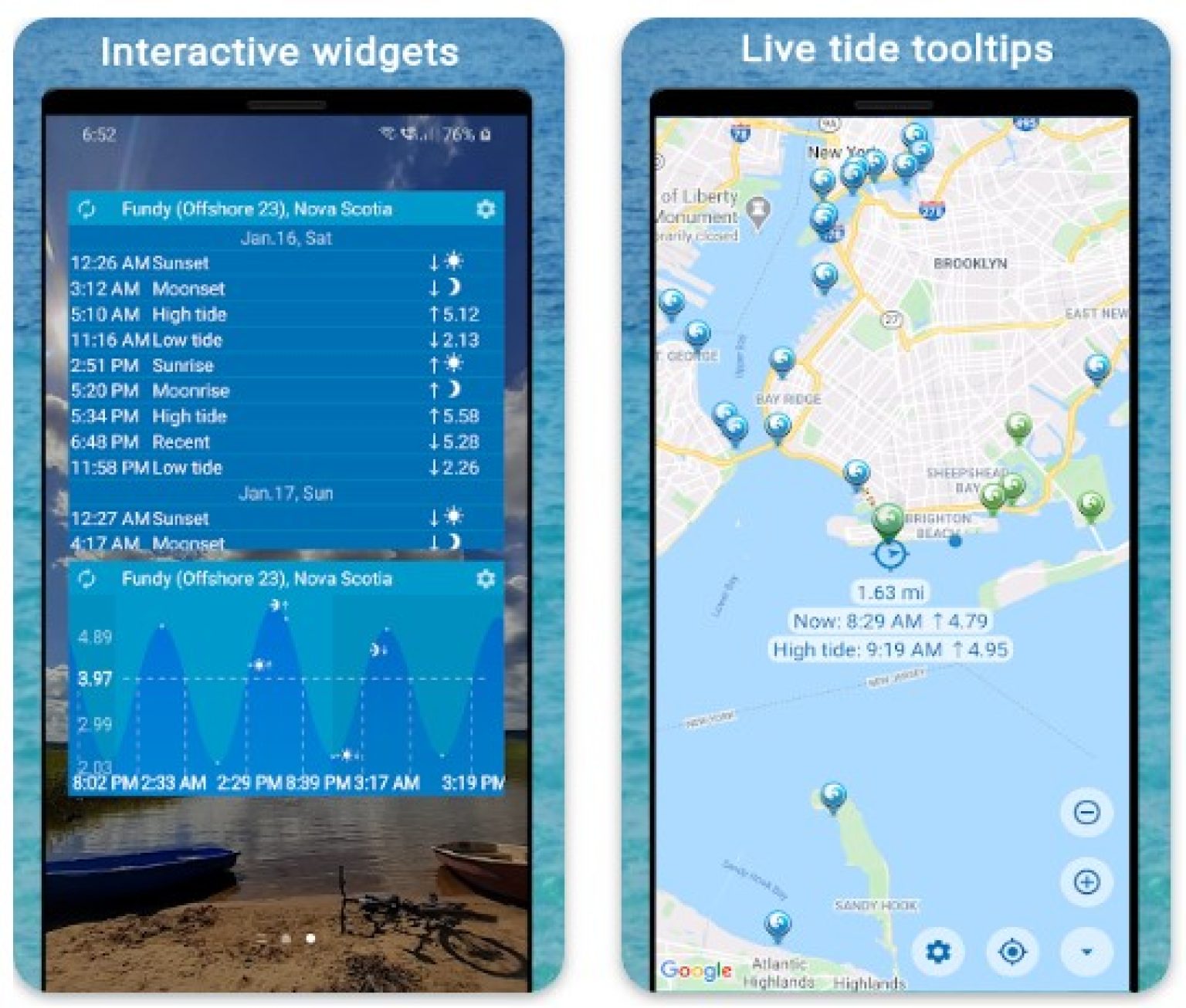 11 Best Apps for Tide Table Charts (Android & iOS) | Free apps for