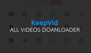 KeepVid screen 1