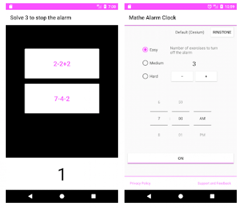 9 Best alarm clock apps with math challenges Free apps for Android