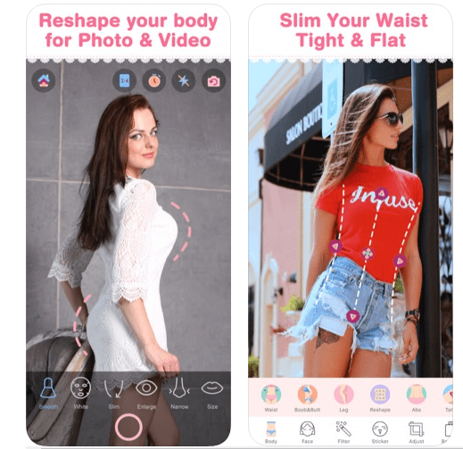 11 Best apps that make you look skinny | Free apps for Android and iOS