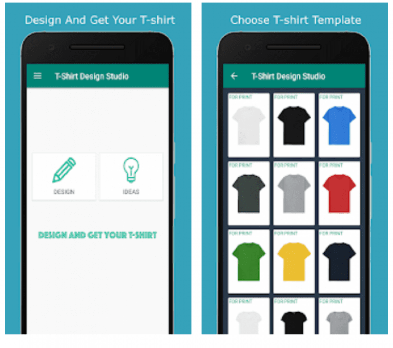 design at shirt app