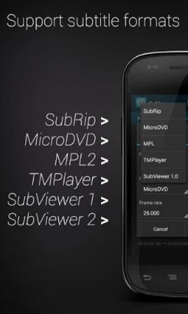 SUBVIEWER (*.sub). MICRODVD. TMPLAYER subtritres (*.sub).