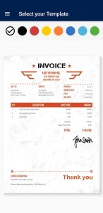 Invoice Maker & Billing App screen 1