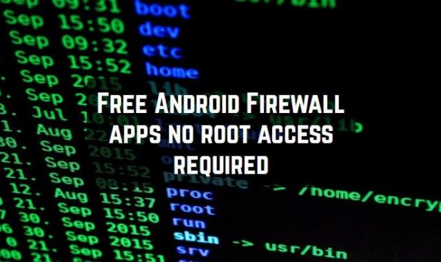11 Free Android Firewall apps no root access required