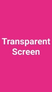 Transparent Screen