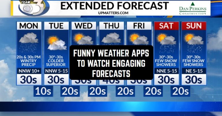FUNNY WEATHER APPS TO WATCH ENGAGING FORECASTS1