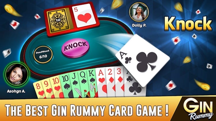 Gin Rummy Best Free 2 Player Card Games screen 1 Free apps for