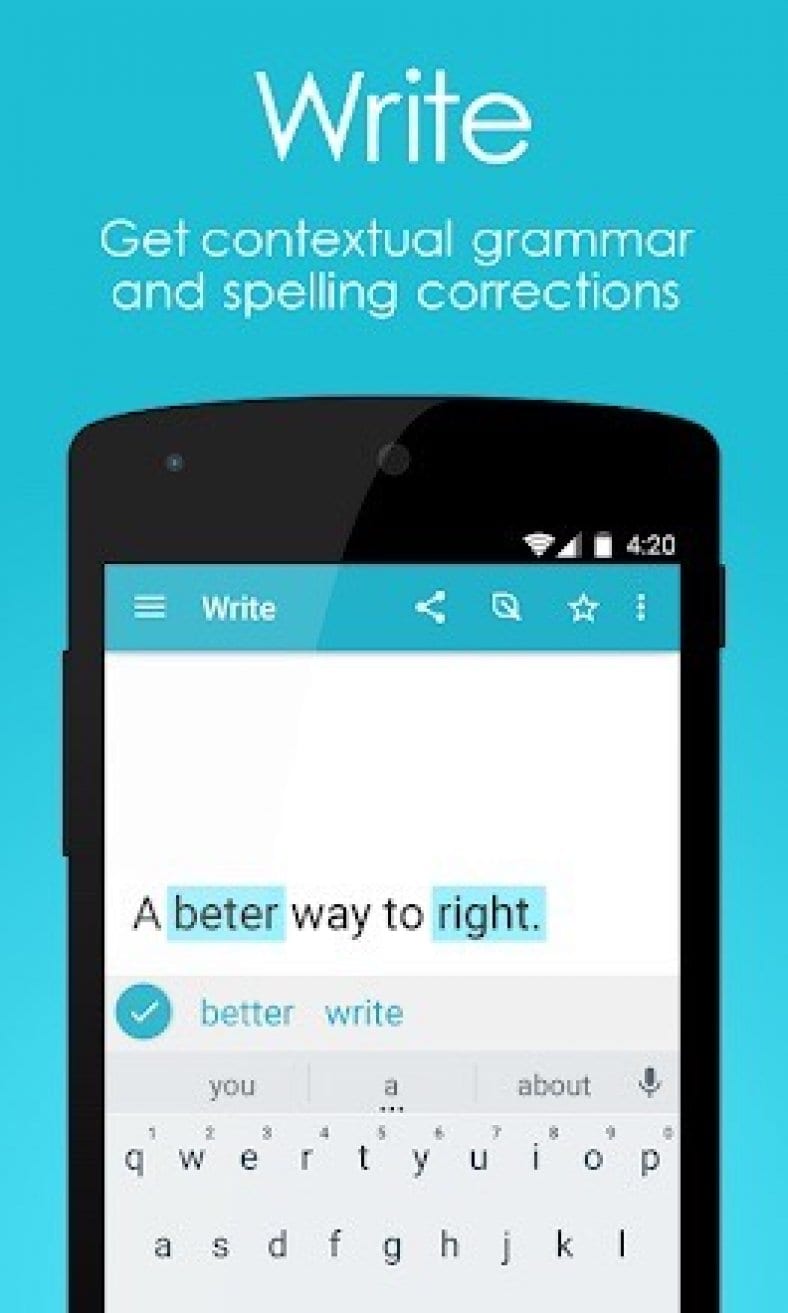 amazon app spelling corrector
