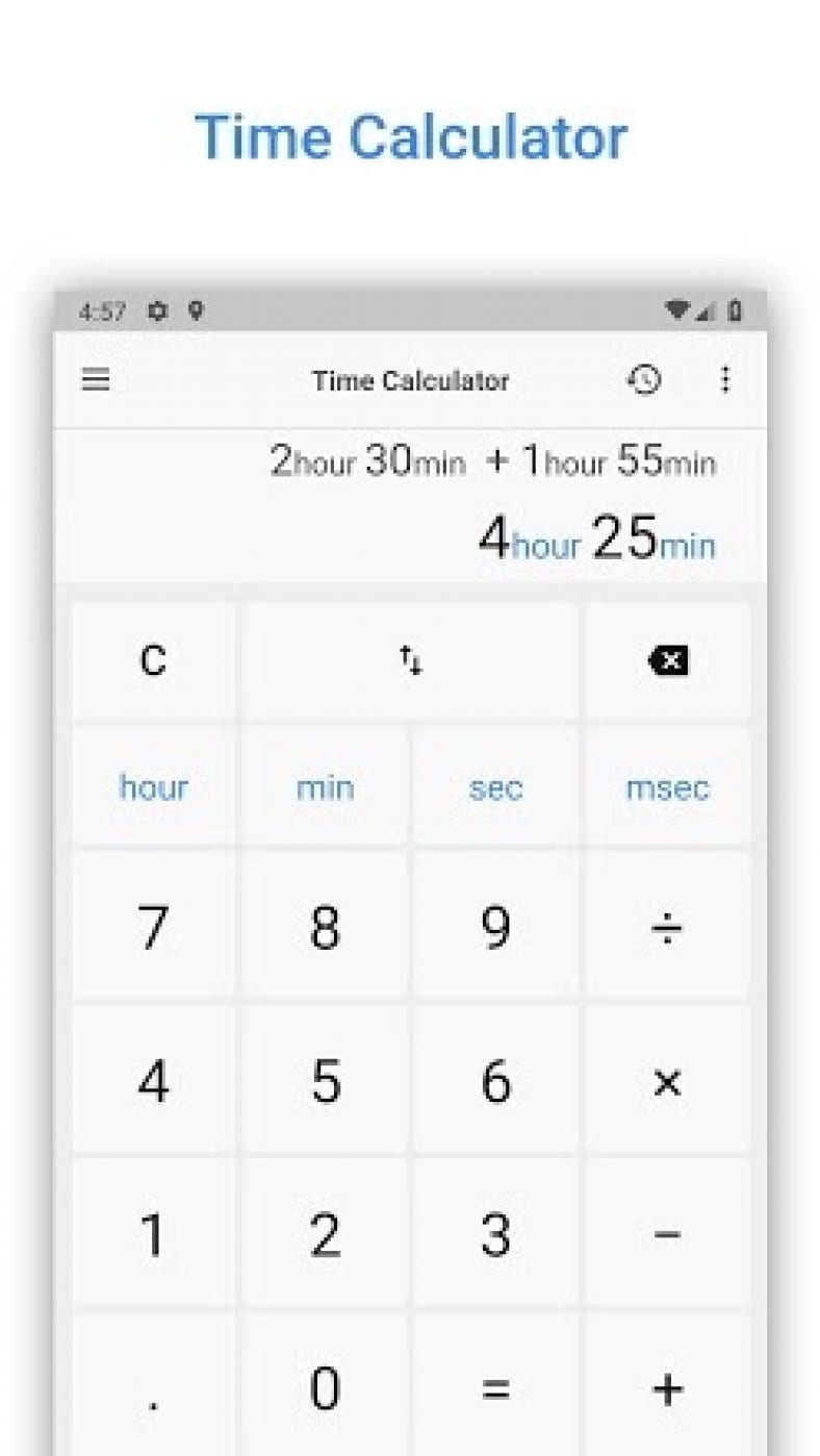 time clock calculator free download