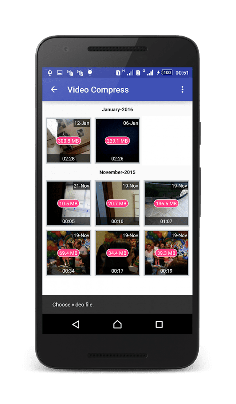 Video compress приложение