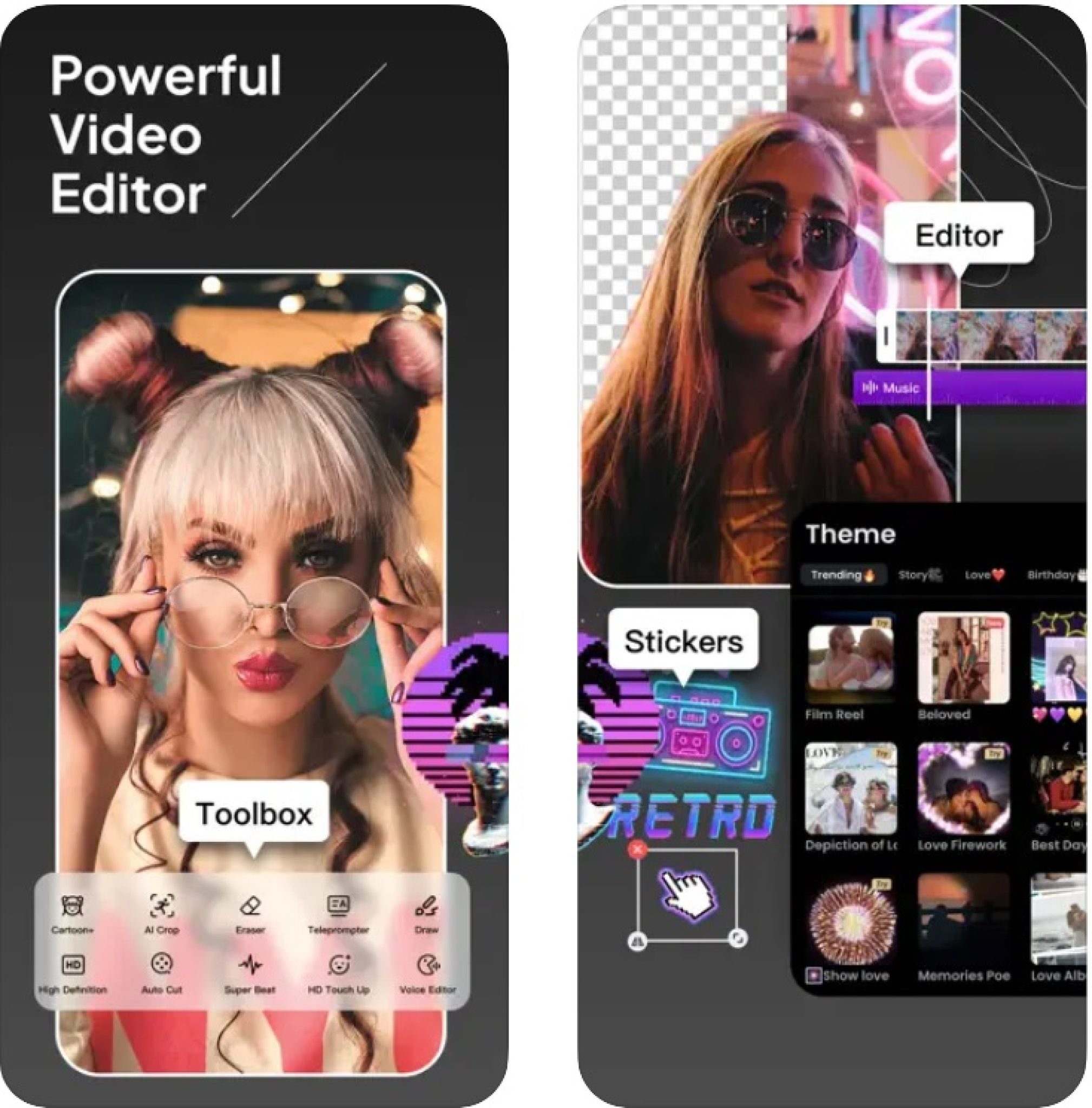 write text on video online