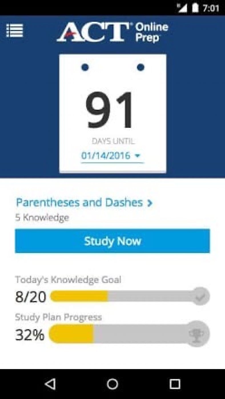 ACT Online Prep Screen 1 Freeappsforme Free Apps For Android And IOS