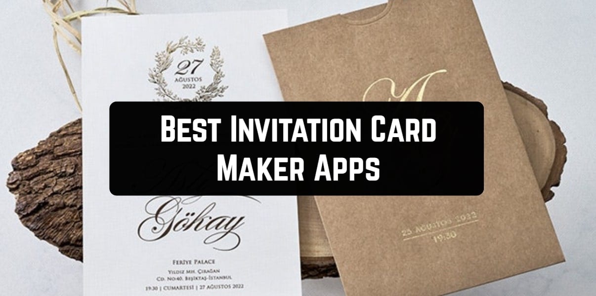 11 Best Invitation Card Maker Apps For Android Ios Free Apps For Android And Ios