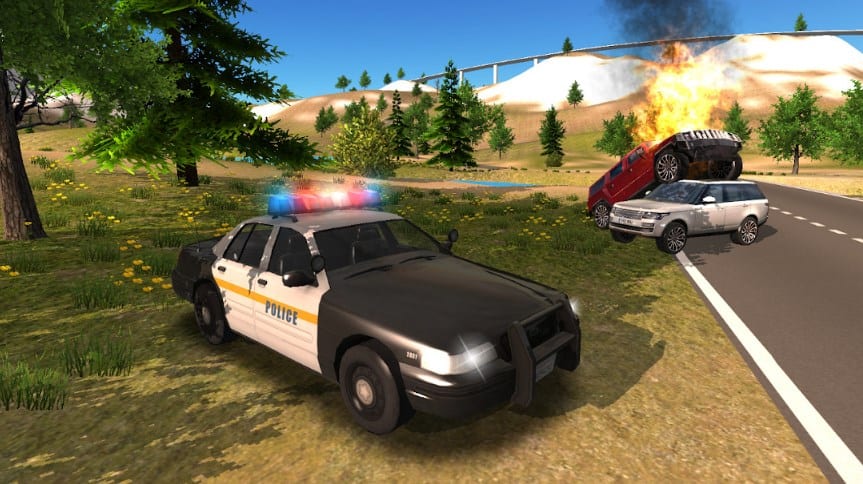 Police Car Driving Offroad2