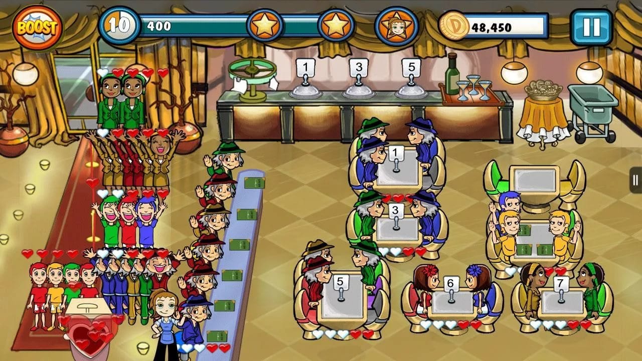 dinner dash screen Free apps for Android and iOS