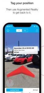 Find your car with AR1